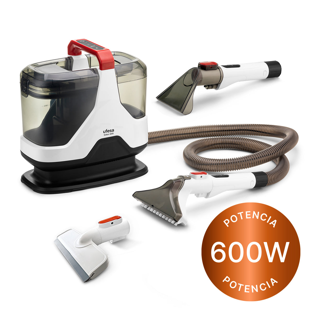 Aspirador de tapicerías Eden 600 en Ufesa