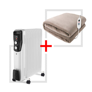 Pack Radiador de aceite Antares 2500 + Manta Doble Softy Plus